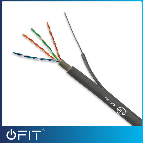 Imagen 2 de 9 de Bobina 305m Cable Utp Cat 5e Exterior Doble Vaina Portante