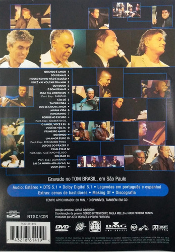 Dvd Spc Só Pra Contrariar Acústico (Usado)