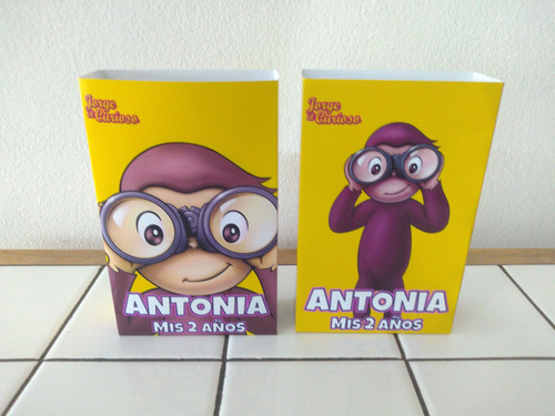 10 Bolsitas 10 Libritos Y 10 Lapices X6 Jorge El Curioso