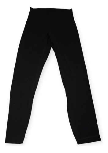 Legging Lululemon De Mujer Talla 4 Color Negro Tiro Alto (Usado)
