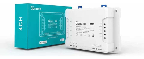 Aplicación Sonoff Wifi Smart Switch de 4 canales para Android e iOS domótica compatible con Google Home Alexa