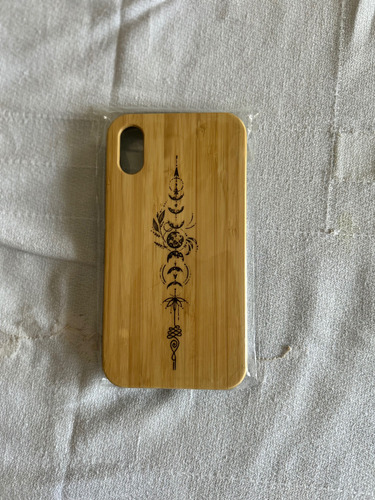 Carcasa Bamboo Para iPhone XR