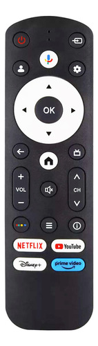 Control Televisión Tv Compatible Hyundai Con Aplicaciones Uhd 4k Hyled3254gim Smart Tv No Voz