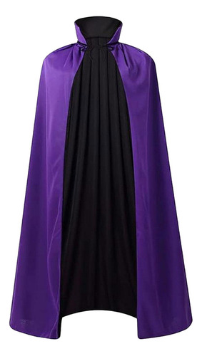 Capa De Halloween Disfraz De Halloween Violeta Negro 90 Cm