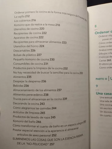 La Felicidad Después Del Orden Marie Kondo. Como Nuevo