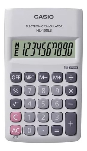 Calculadora Bolsillo Casio Hl-100lb Garantia Oficial 2 Años
