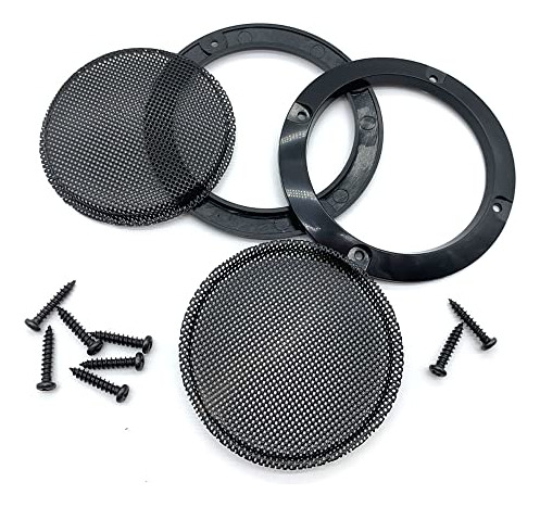 2 Tapas De Rejilla Altavoz Redondo De 3 Pulgadas, Prote...