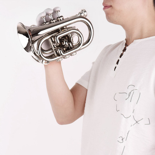 Instrumento De Viento Con Bolsillo Para Trompeta En Si Bemol