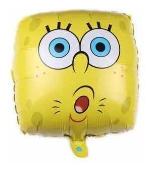 Globo Metálico Caras Bob Esponja