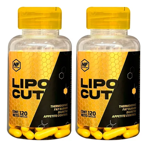 Nf Nutrition X2 Lipo Cut Suplemento Quemador Termogénico 120