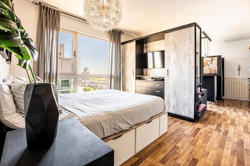 Departamento Monoambiente Equipado Luminoso Impecable Cochera Seguridad En Puerto Madero