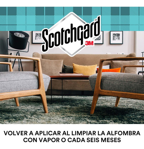 Spray Scotchgard Limpiador De Alfombras Y Telas- Antimanchas