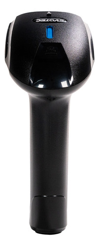 Lector De Código De Barras Inalámbrico Evotec Ev-3007 1d+2d Negro Con Azul Usb