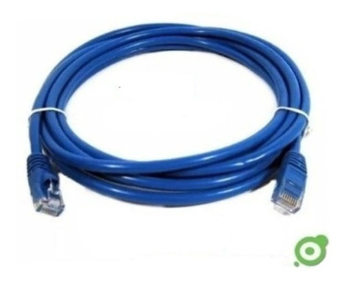 Imagen 1 de 2 de Cable Red 5 Metros Rj45 Lan Utp Patch Cord Internet Pc