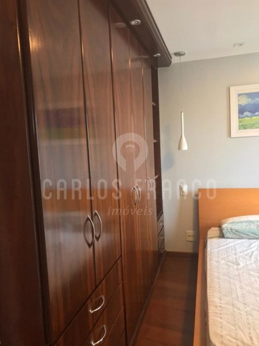 Imagem 12 de 15 de Condominio Ibirapuera Gardens- 96 Mts- 3 Dormitórios- 1 Suíte- 2 Vagas - Cf67698