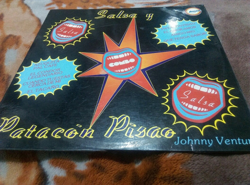 Vinilo -johnny Ventura. Salsa Y Patacon Pisao.      Ljp