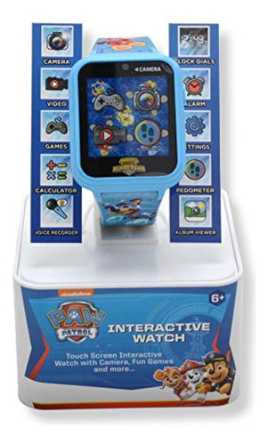 Reloj Inteligente Interactivo Con Pantalla Táctil Nickelodeo