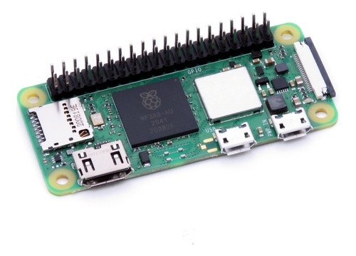 Raspberry Pi Zero 2w 64 Bit Cortex A53 Com Barra Pinos