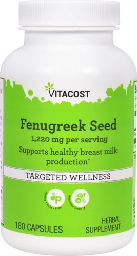 Fenogreco - Fenugreek Seed  610 Mg - 180 Capsulas - Original