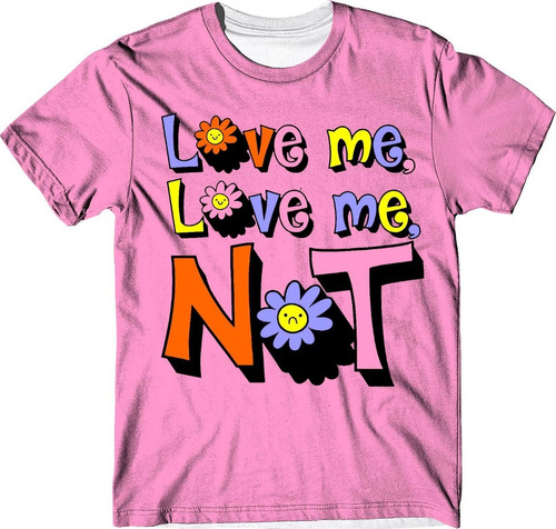 Camiseta Personalizada Flor Leve Me Not 