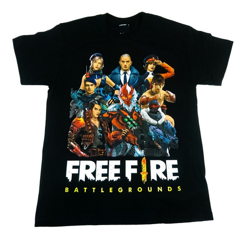 Camisetas Free Fire Niño