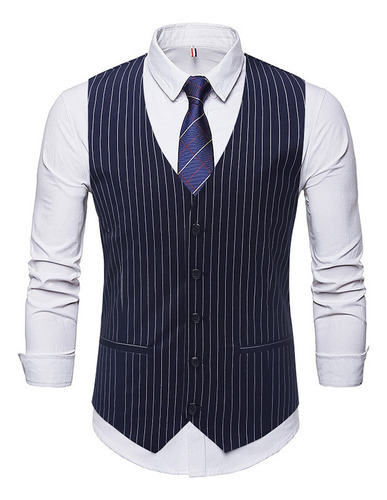 Trajes Para Hombre, Chalecos Tipo Blazer, Chalecos, Botones,