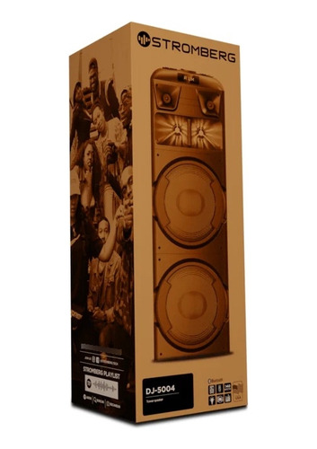 Torre De Sonido Stromberg Dj-5004 - 140 Watts - Bluetooth
