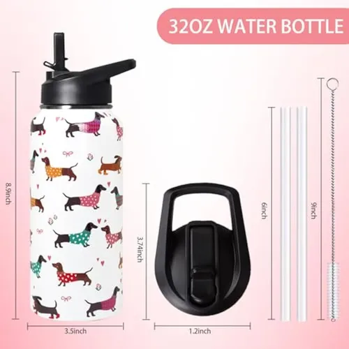 Botella De Agua Aater Con Aislamiento Inoxidable