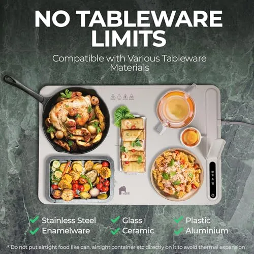 Bandeja Eléctrica Para Calentar Alimentos, De Superficie Com