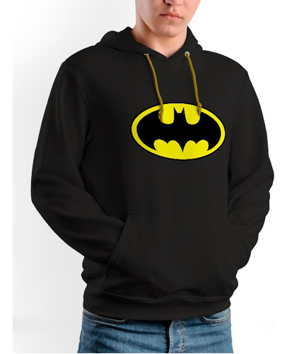 Buzo Capota Hoodie Super Heroes Batman Adulto