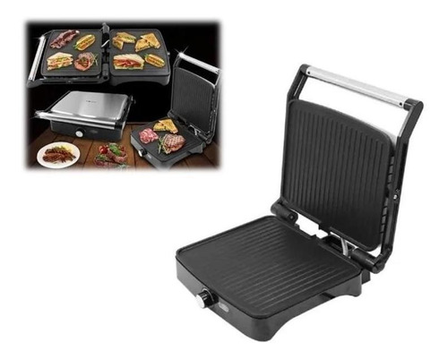 Parrilla Electrica Tostadora Sadwichers Panini Grill