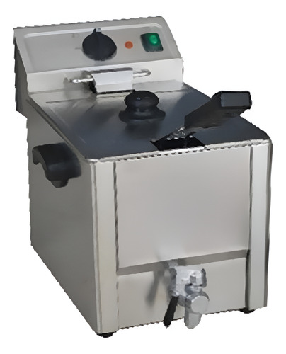 Freidora Electrica Ecobeck Kfe-8 Hq Linea Top, Con Despiche
