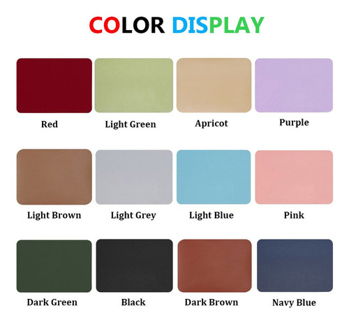 So Keyboard Mouse Mat Mouse Pad Pu Leather Desk Mat