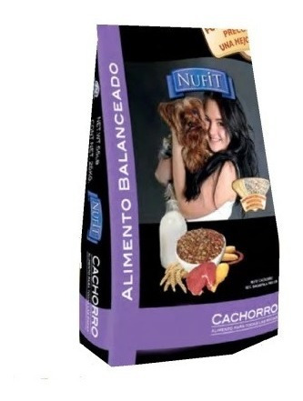 Imagen 2 de 2 de Alimento Croqueta Perro Cachorro Nufit By Nupec 8kg