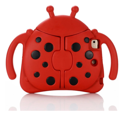 Funda 3d Cartoon Beetle Para iPad Mini 1, 2, 3, 4, 5, Niños