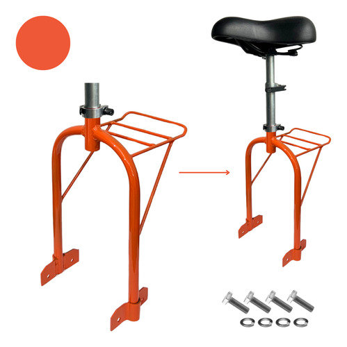Walk Machine Azul Claro C/ Kit Banco Laranja Modelo/ano 2025