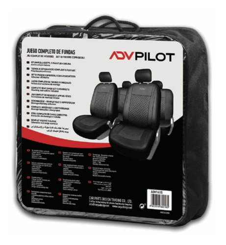 Cubre Asiento Universal Eco Cuero Completo Muy Buenos