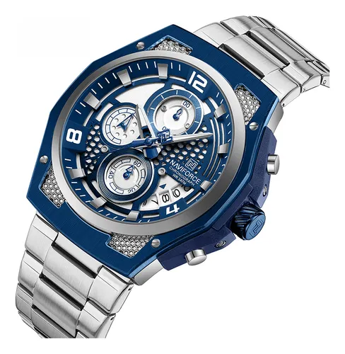 comprar Relógios Masculinos De Luxo Naviforce Fashion, Pulseira De A