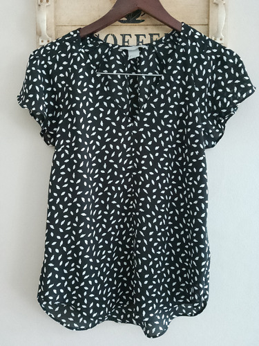 Blusa De Gasa Talle 34 Marca H&m