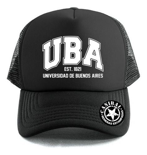 Gorras Trucker Uba Universidad Buenos Aires Canibal