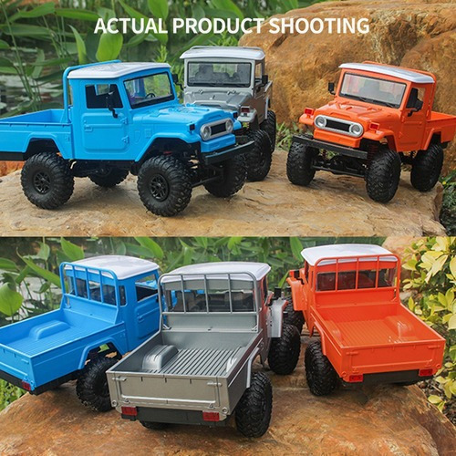Camión Todoterreno Mn-45 Rc Crawler 2.4 G 4x4 Racing 4x4 1/1