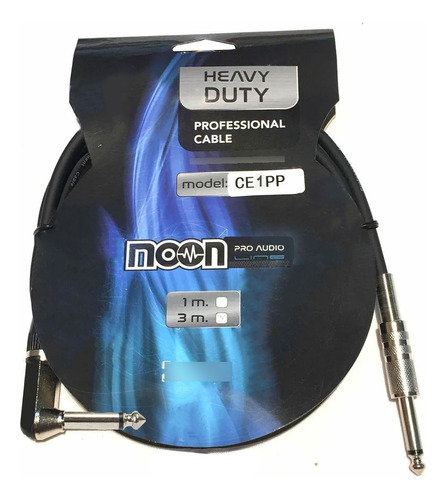 Cable Moon Con Conectores Plug/plug 1 Metro 