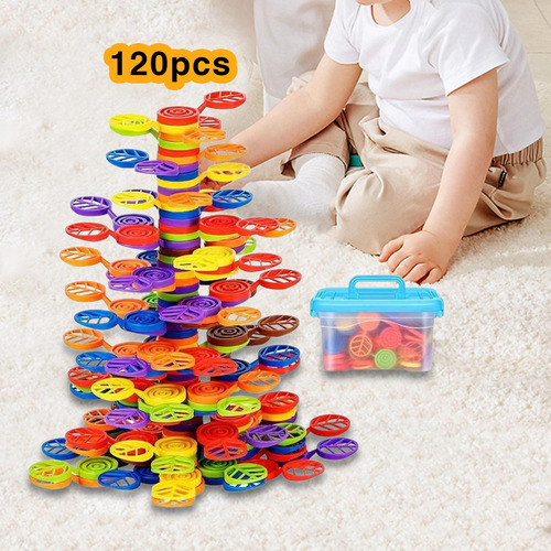 Bloque De Equilibrio Educativo Toys Para Niños 120 Piezas
