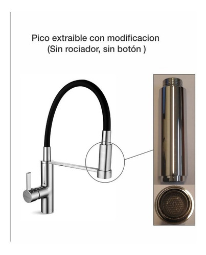 Imagen 2 de 2 de Piazza Kitchen Pro 10317 - Cromo - Cromado