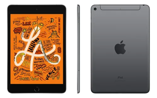 iPad本体 iPad mini 4 64GB Wi-Fi+Cellular Apple Ipad Mini 7.9 Wi-fi + Cellular 64gb 5ª Geração A2124