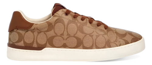 Tenis Coach Monograma Cafe Moda Hombre - Original Y Nuevo