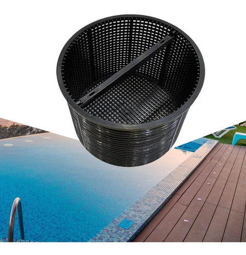 Imagen 6 de 8 de Cesta De Filtro Para Piscinas, Universal, De Malla Fina, Lim