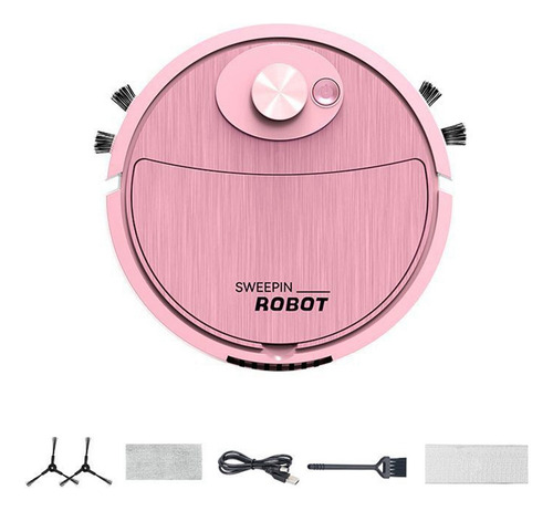 Robot De Barrido Usb, Aspiradora, Trapeador, 3 En 1, Smart W
