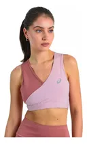 Comprar Tops Deportivo Asics Cross Mujer Rosa Gimnasio Fitness