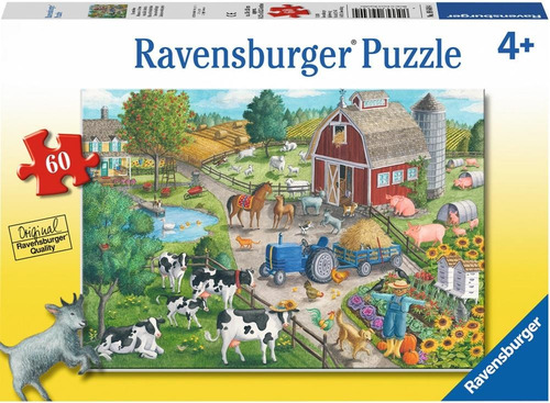 9640 La Granja Rompecabezas 60 Piezas 4 Años Ravensburger 